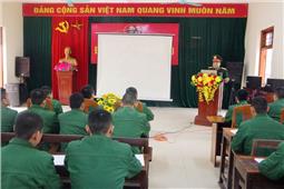 Quân khu kiểm tra hoạt động công tác đảng, công tác chính trị tại Lữ đoàn 601